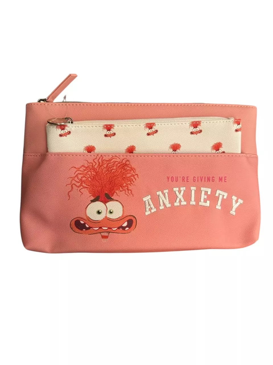 plant/Inside Out 2 Anxiety 2 Piece Cosmetic Bag Set | Primark-0