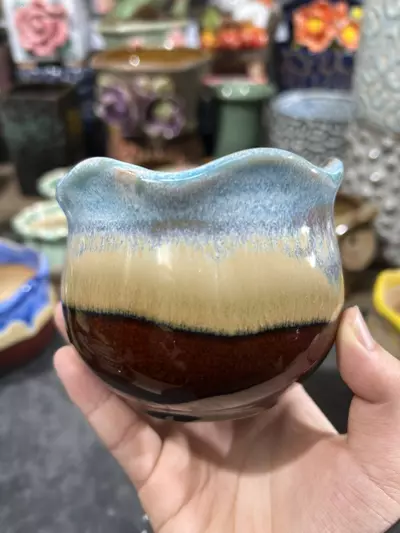 plant/#311 Flow glaze  pot-0-thumbnail