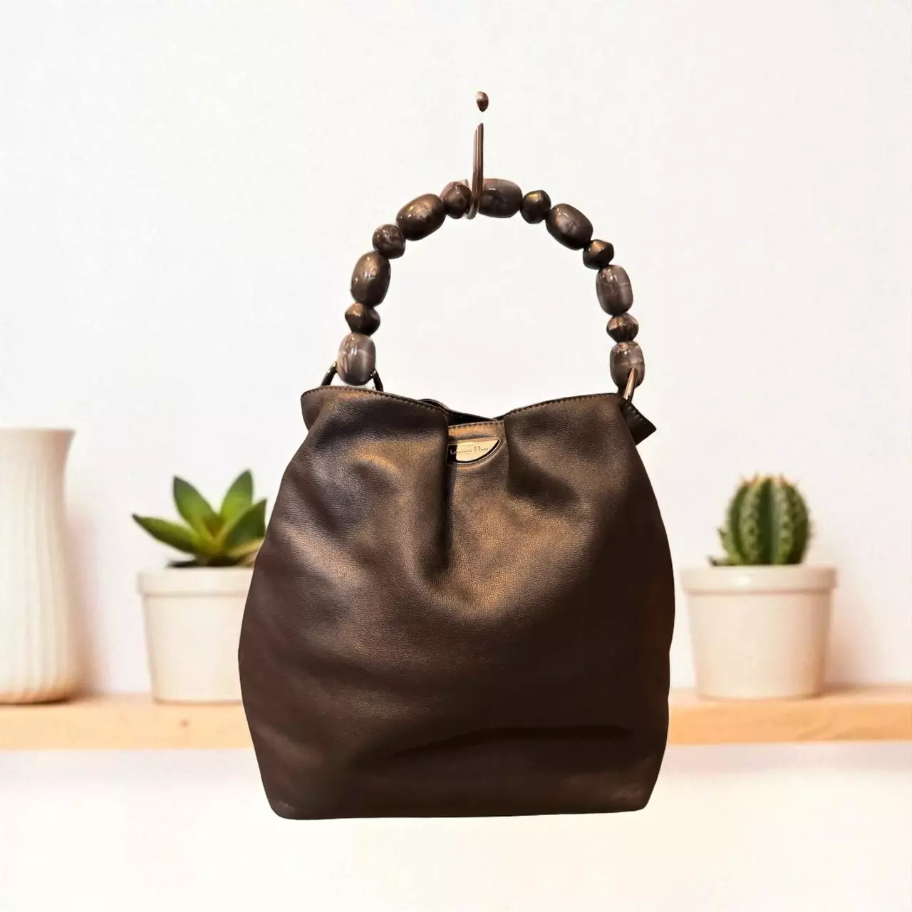 heat_pack/Maris Christian Dior pearl Handbag-0