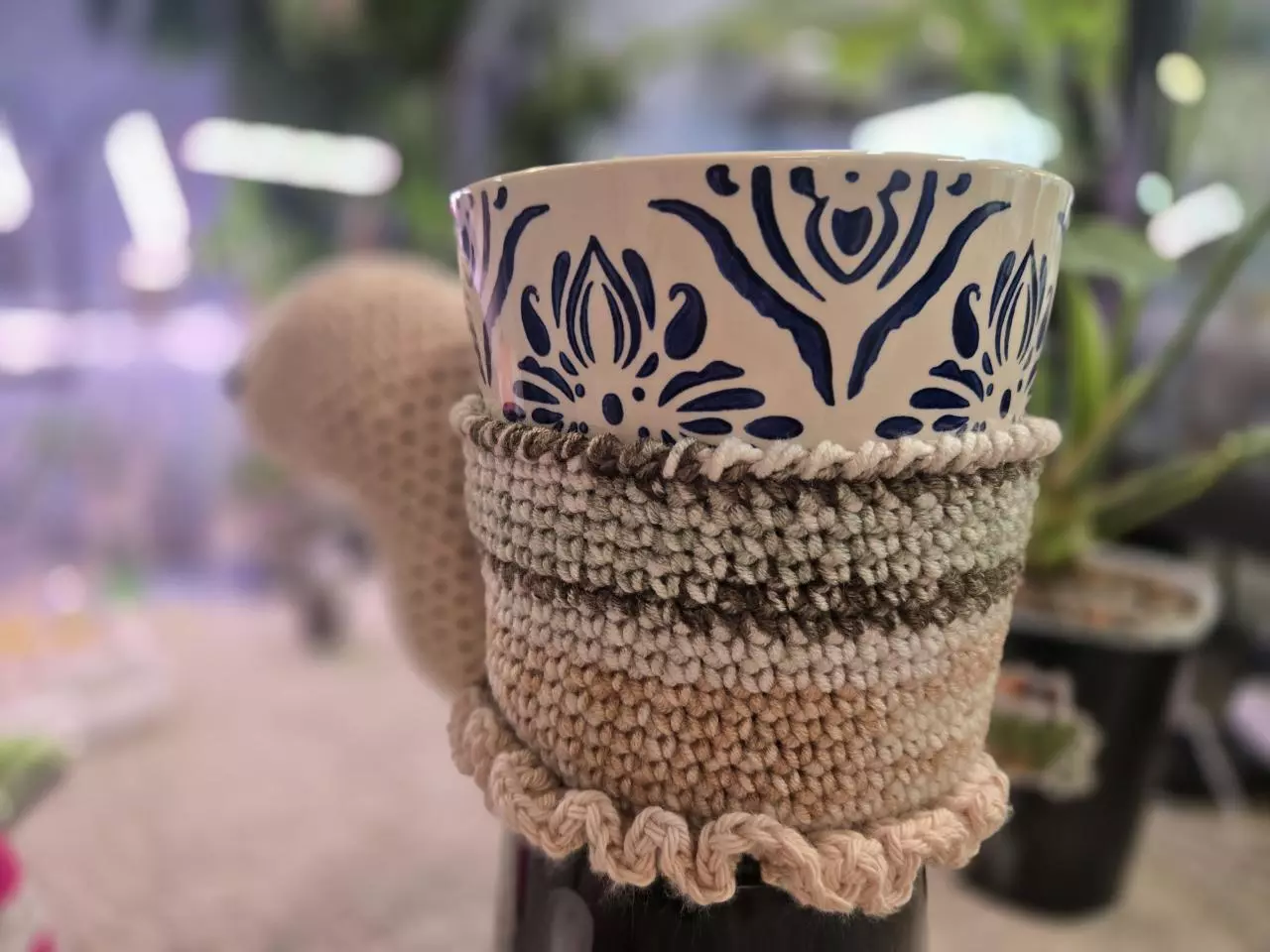 plant/Ms. Snail pot holder/storage-1