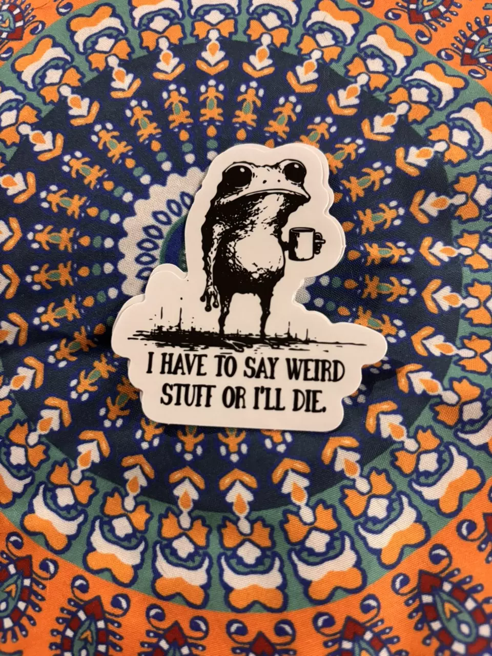 plant/Weird Stuff Sticker-0