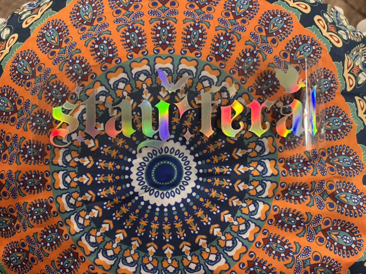 plant/Stay Feral Holographic Decal-0