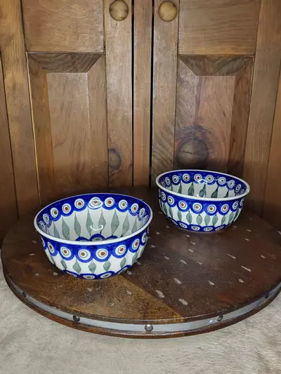 plant/Polish Pottery bowls-2-thumbnail