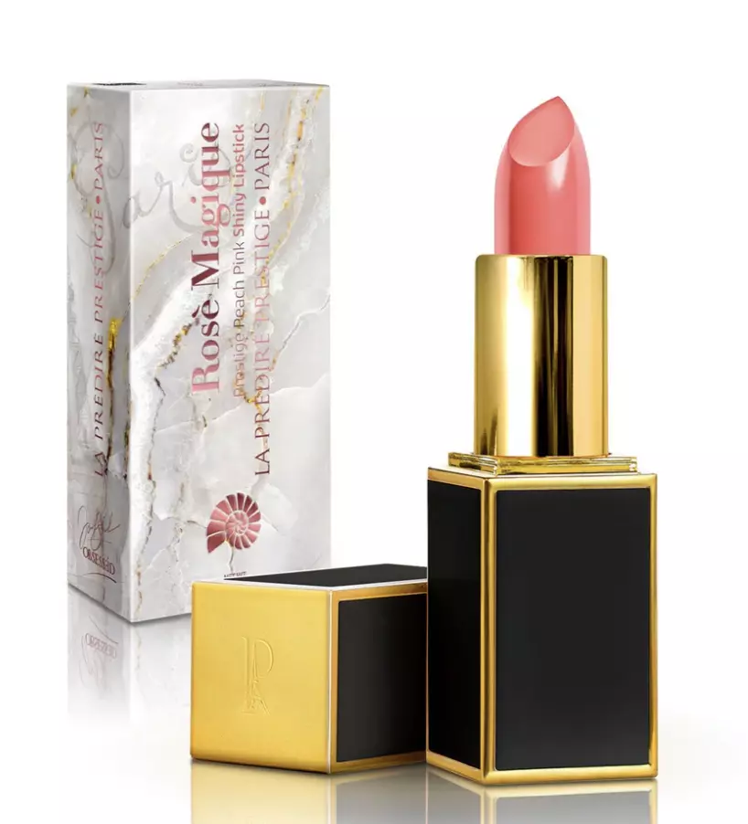 plant/La Predire Prestige Rose Magique Prestige Peach Pink Shining Lipstick Shining 08-0