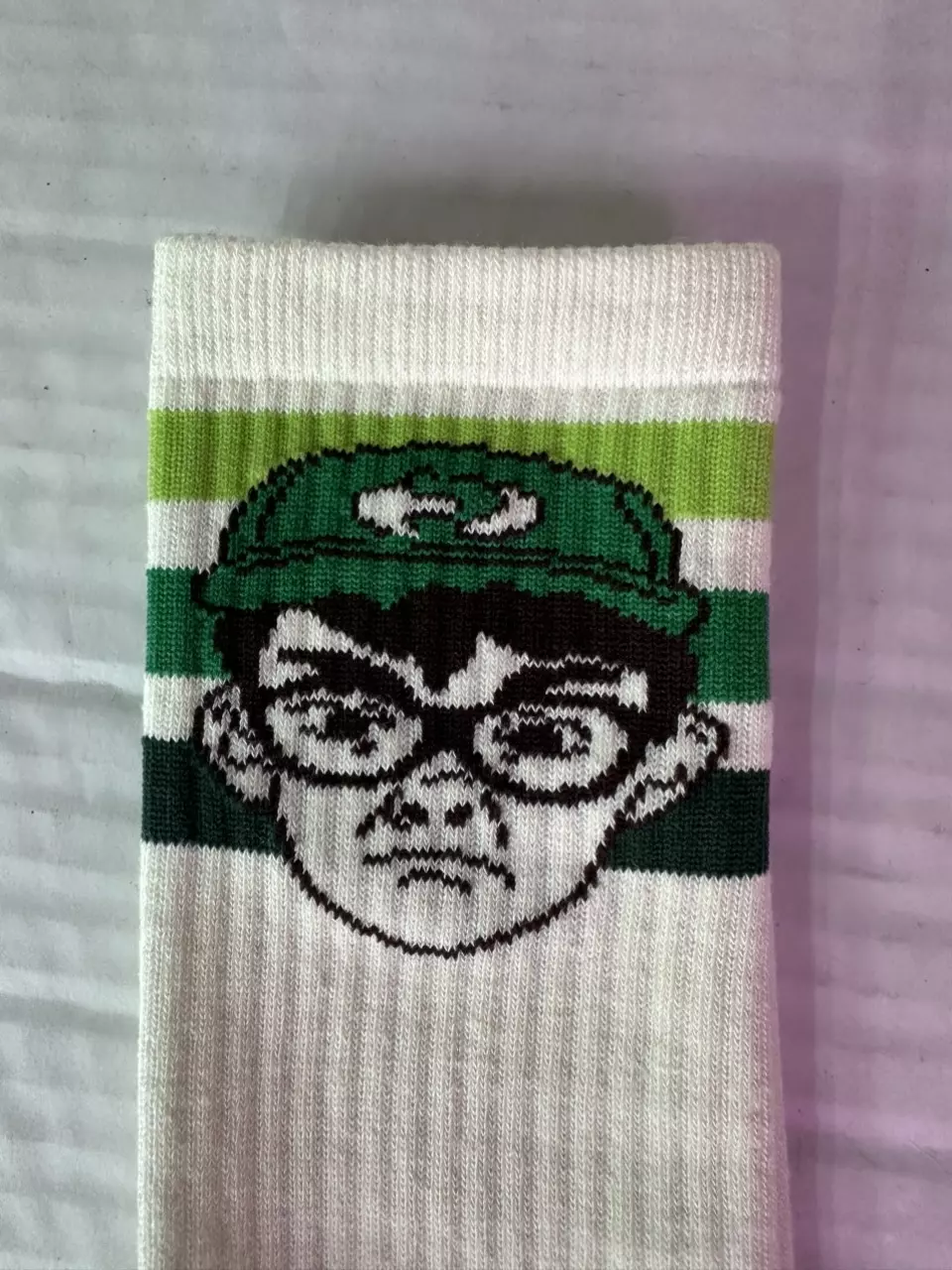 plant/Stank Face Vintage Style Gym Socks!-1