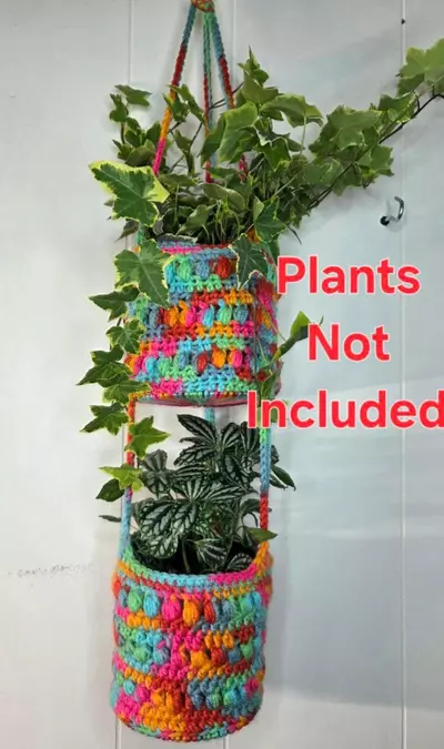 plant/MADE TO ORDER - double planter - custom color-1-thumbnail