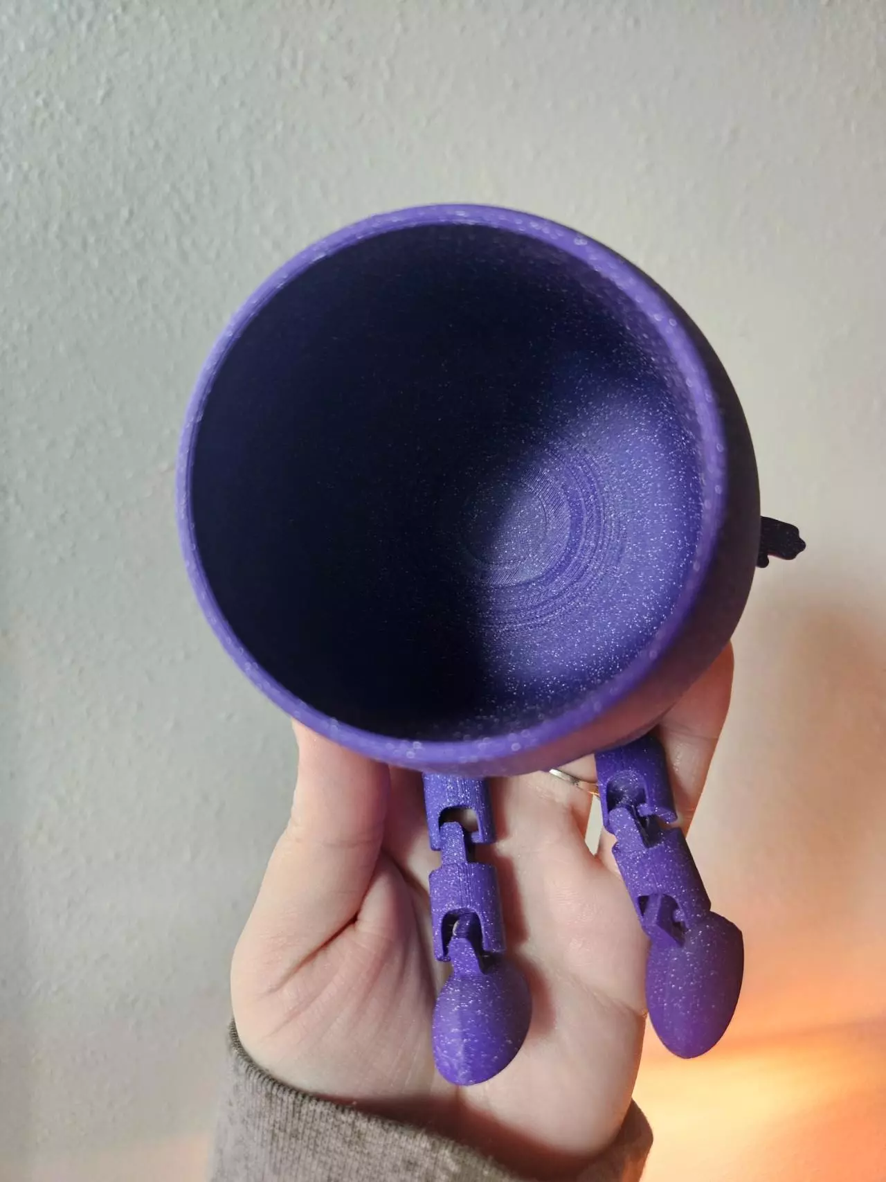 plant/Cheeky dangle face planter 3D print-1