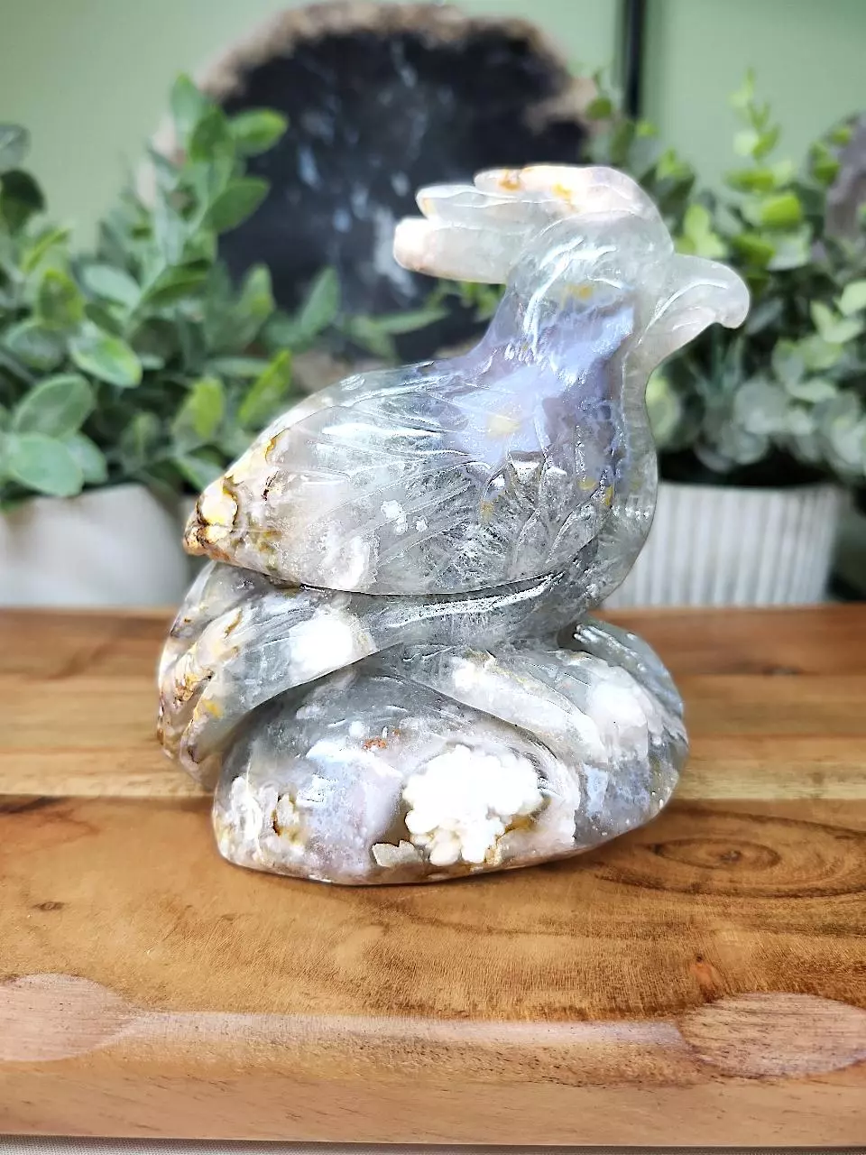 plant/Flower Agate Bird-0