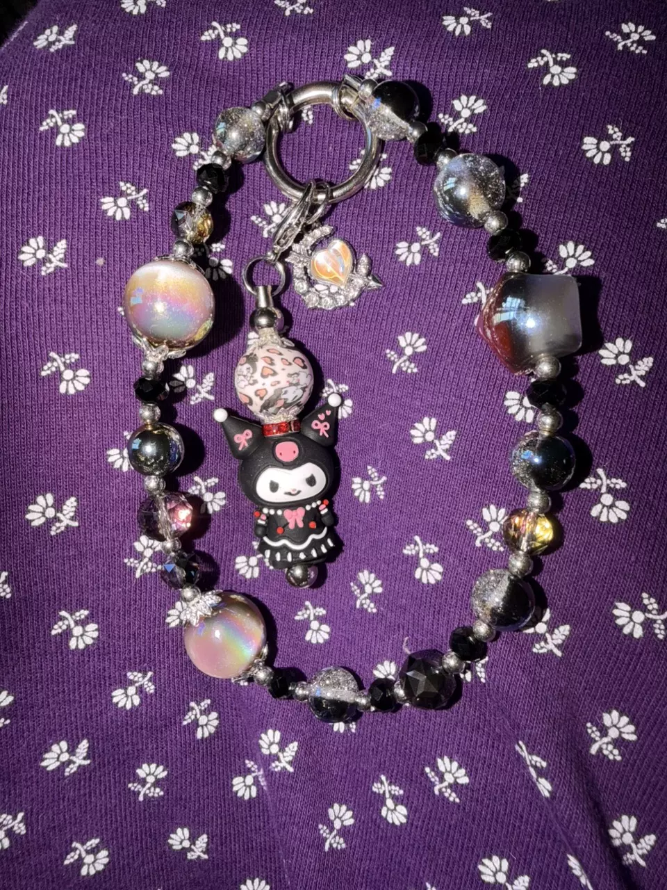 plant/Kuromi phone/purse chain-0