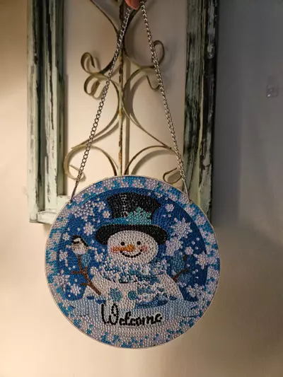 plant/Sparkly snowman hanger-0-thumbnail