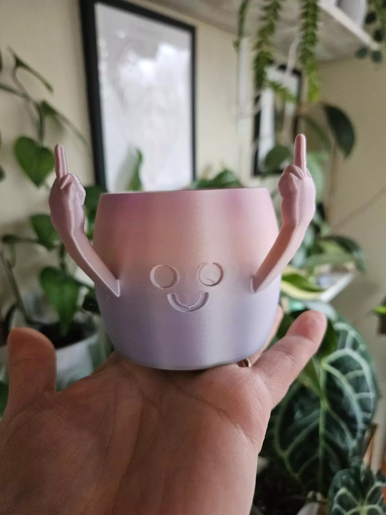 plant/F.u. cache pot pastel rainbow-2