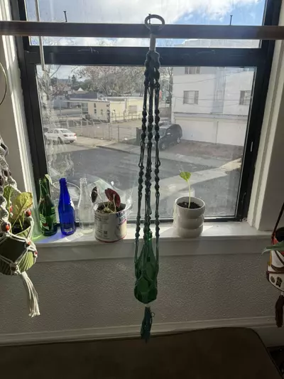 plant/blue macrame plant hanger-1-thumbnail