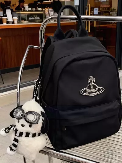 plant/Cute White Dog Plush Keychain - Pilot Stuffed Animal Toy with Goggles & Scarf-2-thumbnail