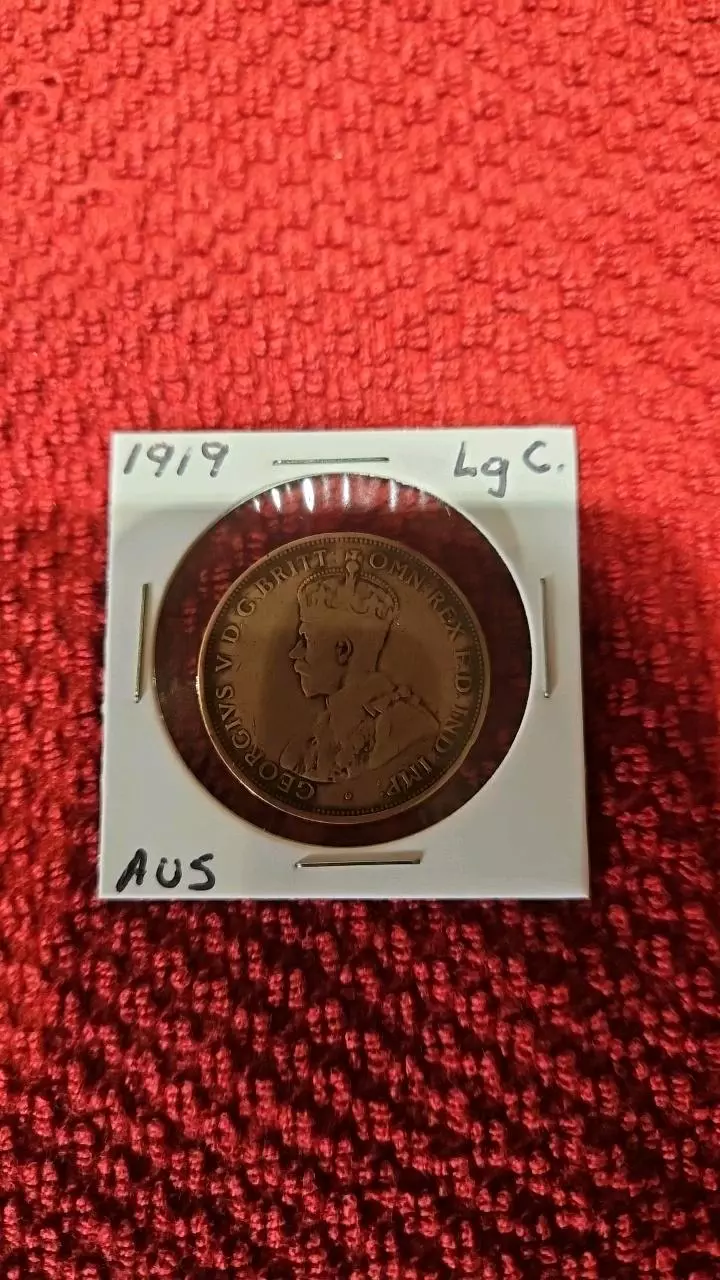 plant/1919 Australian one penny-0