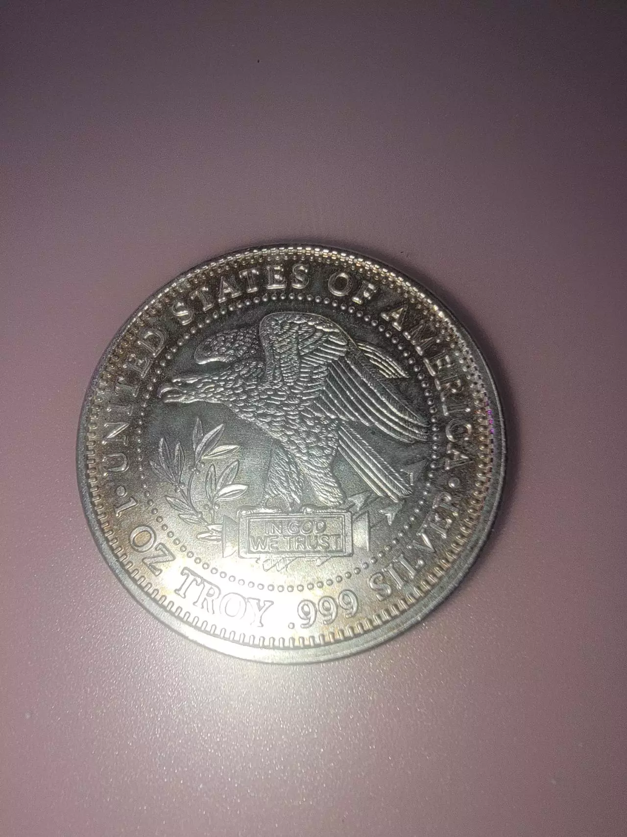 plant/1 OZ Silver Northwest Territorial Mint Trade Unit silver round-1