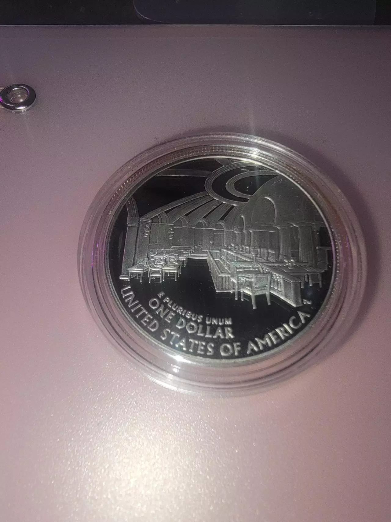 plant/90% Silver 2005 Chief Justice John Marshall Commemorative Coin $1-1