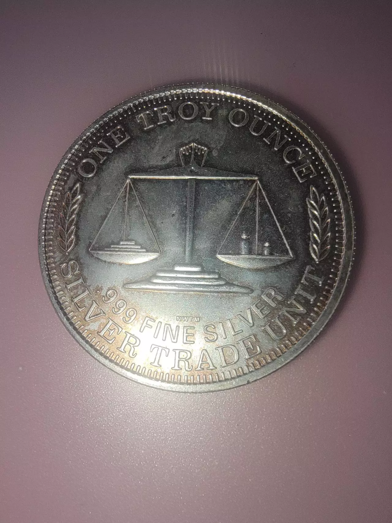 plant/1 OZ Silver Northwest Territorial Mint Trade Unit silver round-0