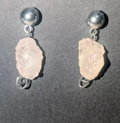 plant/Morganite Earrings-0-thumbnail