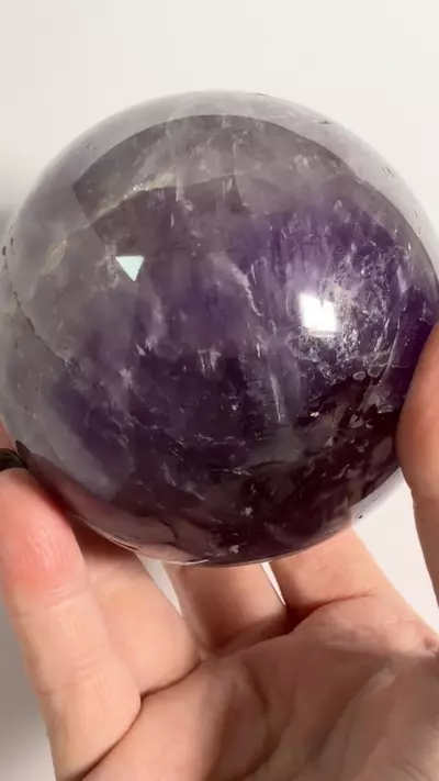 plant/Amethyst Sphere from Bahia Brazil-2-thumbnail