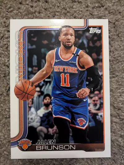 plant/Jalen brunson 8x6 promo card-0-thumbnail
