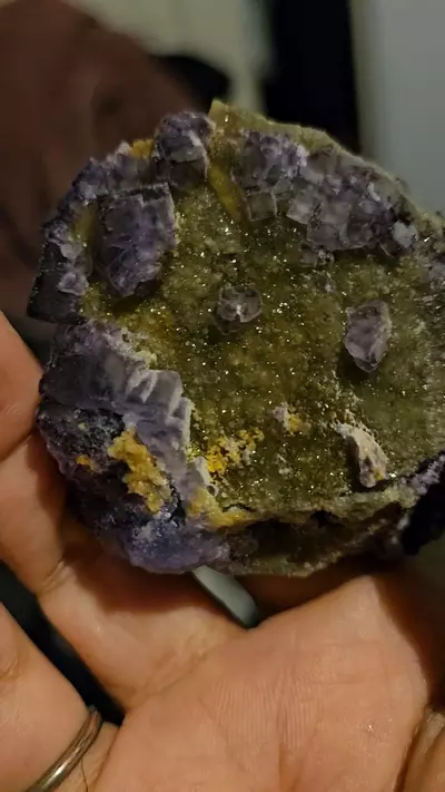 plant/Blueberry Fluorite with Druzy-3-thumbnail