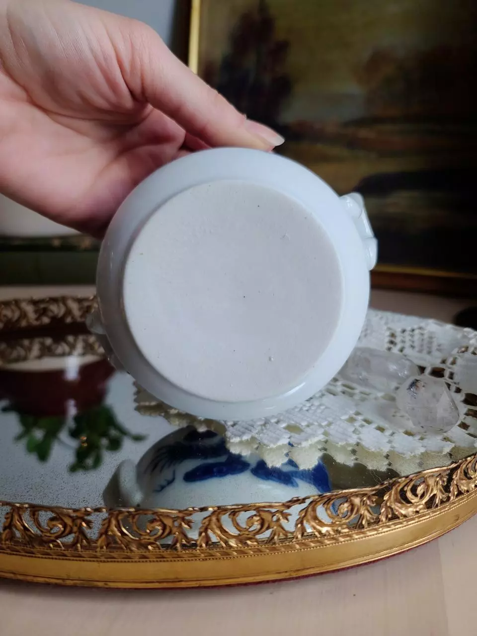 plant/Blue & White Dragon Bowl-3