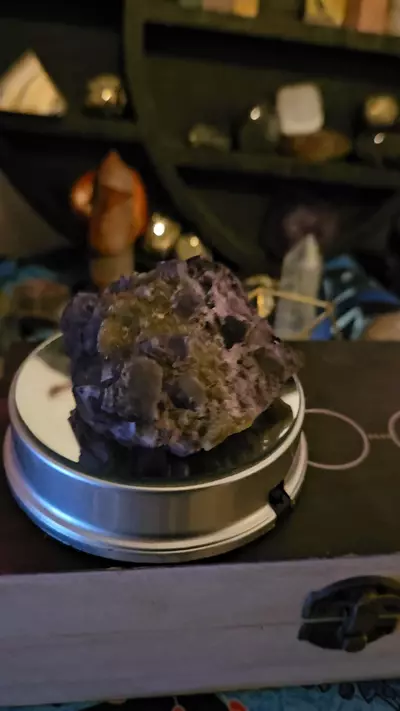 plant/Blueberry Fluorite with Druzy-5-thumbnail