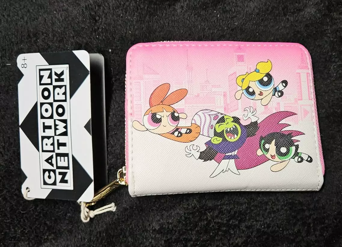 plant/Loungefly Hard Tag Powerpuff Girls Vs Mojo Jojo Zip Around Wallet (A)-0