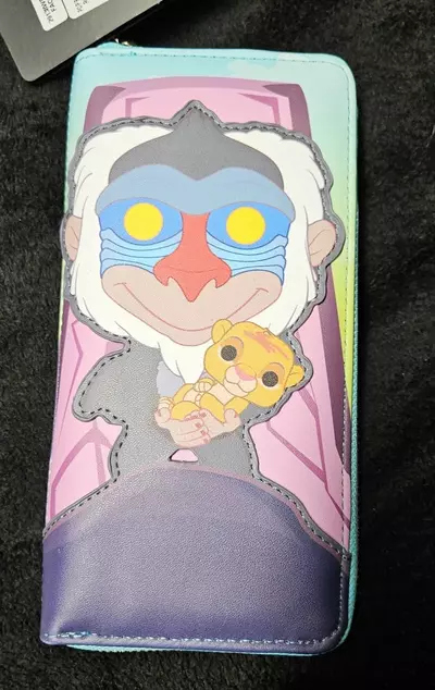 plant/Loungefly Hard Tag Pop! Disney Lion King Pride Rock Zip Around Wallet (A)-0-thumbnail