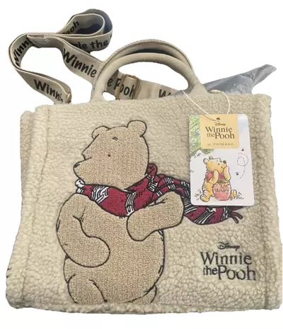 plant/NWT Winnie The Pooh Crossbody Furry Tote Bag-0-thumbnail