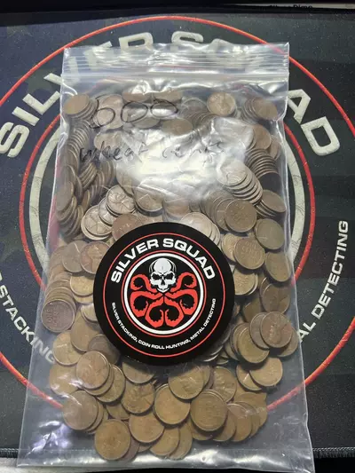 plant/500 Random Dated Wheat Cents Teens-1950’s Avg Circulation.-0-thumbnail