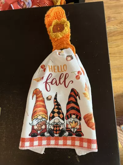 plant/Holiday Tea Towels | Handmade | Crochet-3-thumbnail