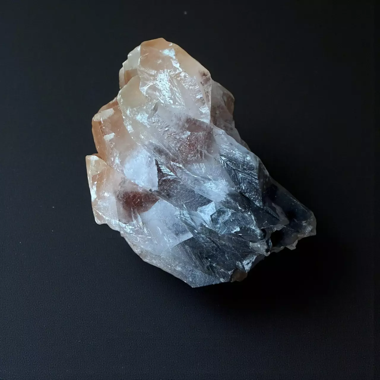 plant/Monarch Butterfly Calcite from Mexico-0