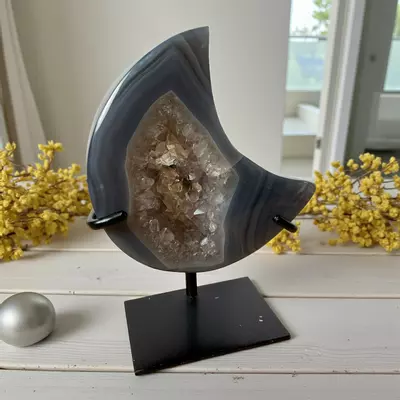 plant/Blue Agate Banded Moon on Stand-1-thumbnail