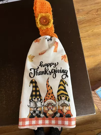 plant/Holiday Tea Towels | Handmade | Crochet-5-thumbnail