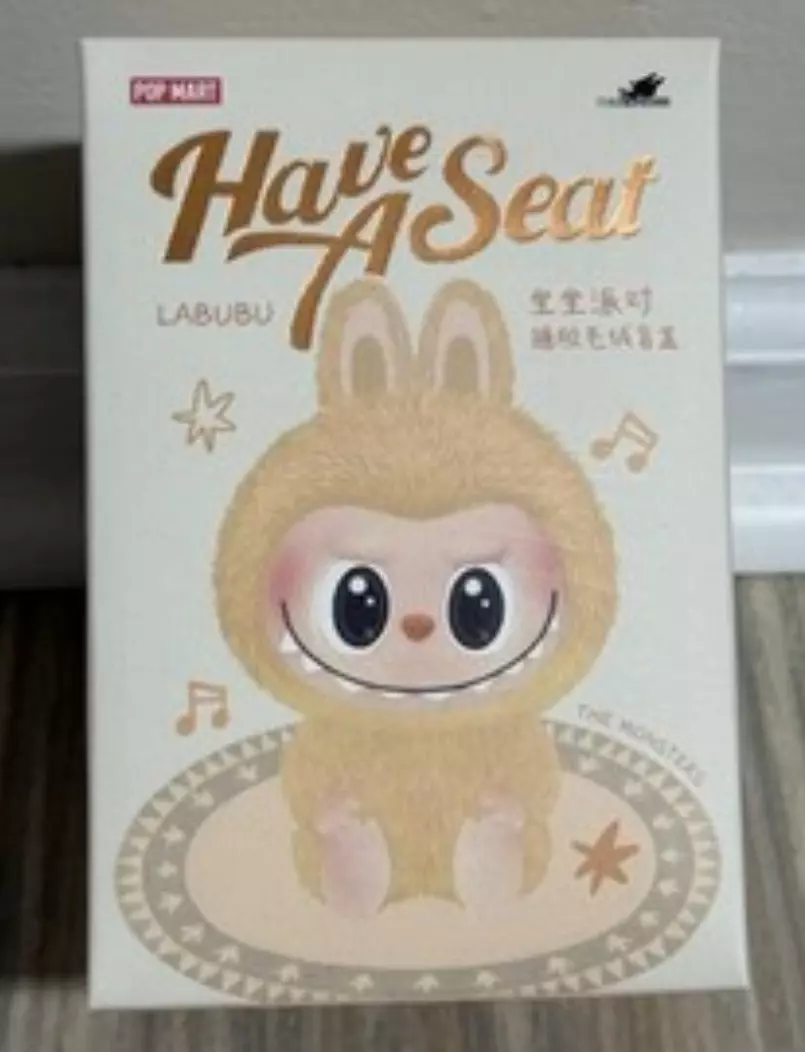 plant/LABUBU HAVE A SEAT 100% AUTHENTIC From PopMart - Factory Sealed NEW in Box!-0