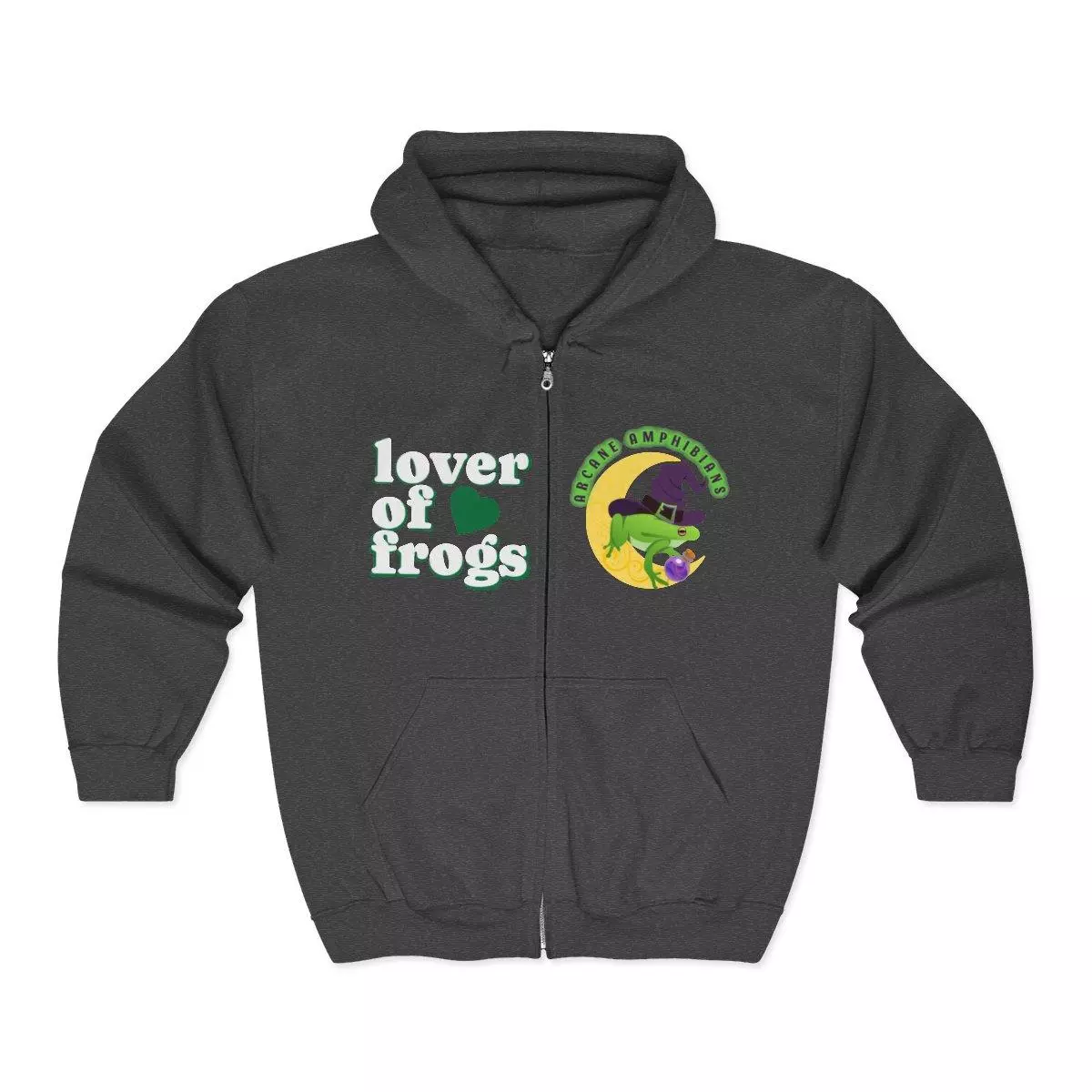 plant/Lover of Frogs Zip up-0