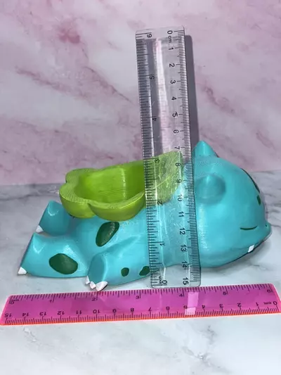 plant/Bulbasaur Pokemon Flower Succulent Pot Planter 3D Printed Hand Painted WYSIWYG-4-thumbnail
