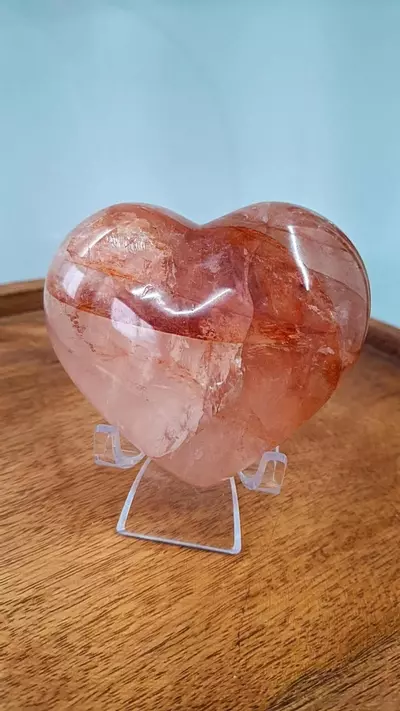 plant/C60 - Fire Quartz Heart Crystal-0-thumbnail