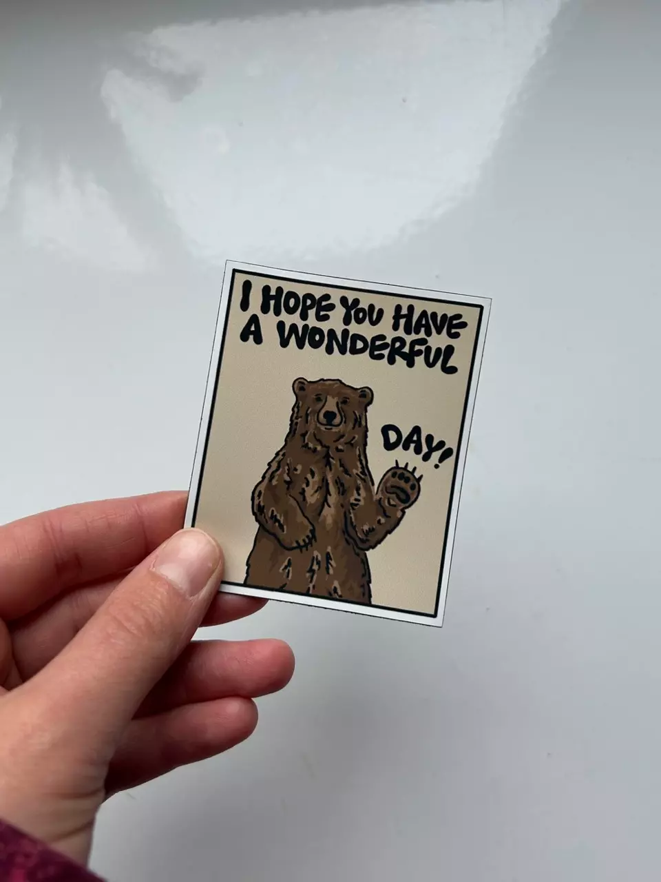 plant/Wonderful Day Flat Magnet-0