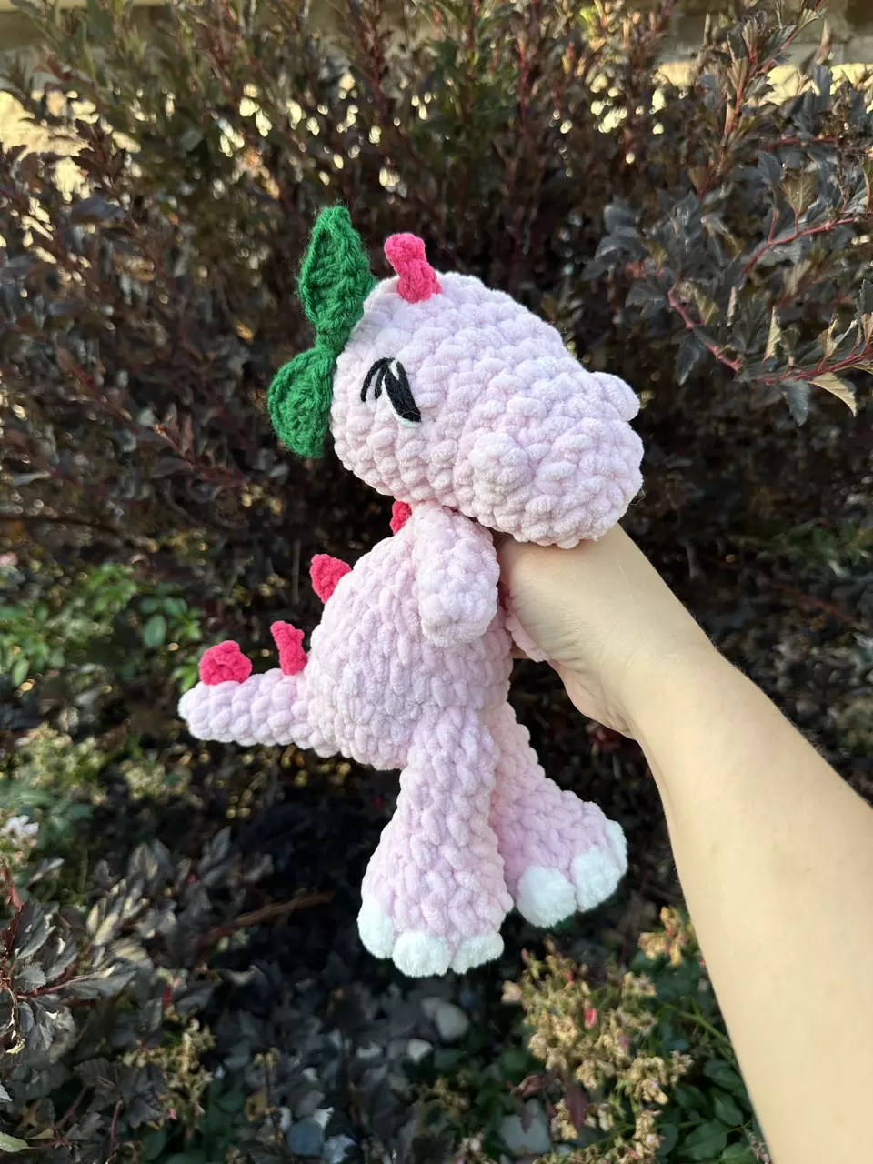 plant/Custom Dino plushie - choose your colors!-0