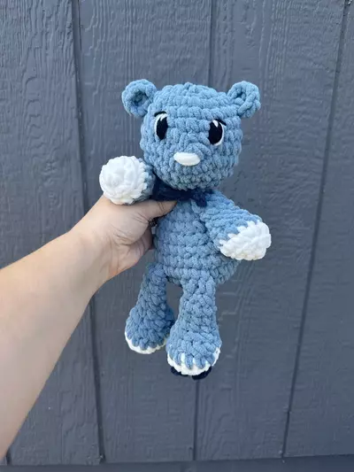 plant/Custom bear plushie - choose your colors! 🐻-0-thumbnail