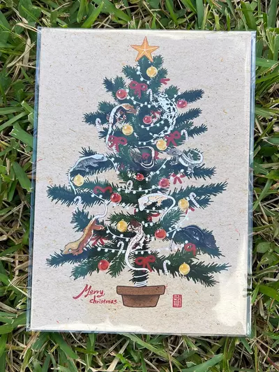 plant/Christmas Print 8.5” x 11.5”-0-thumbnail