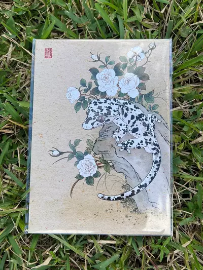 plant/Super Dalmatian Print 8.5” x 11.5”-0-thumbnail