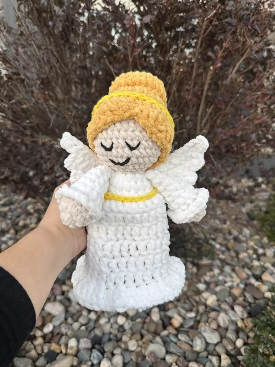 plant/Custom Angel plushie-4
