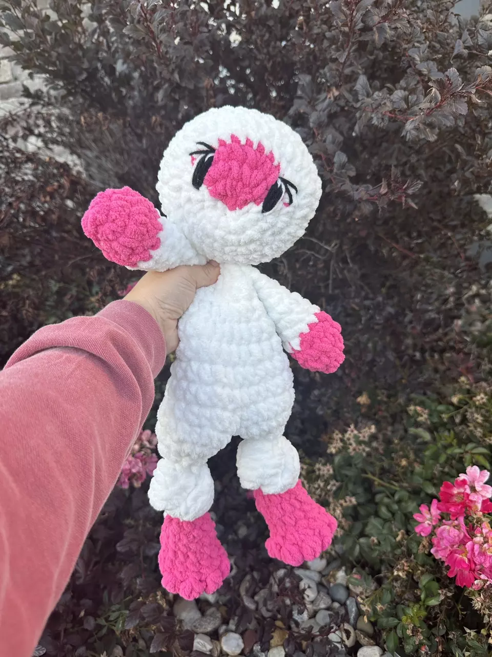 plant/Yeti snuggler - pink-0