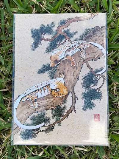 plant/Tricolor Print 8.5” x 11.5”-0-thumbnail