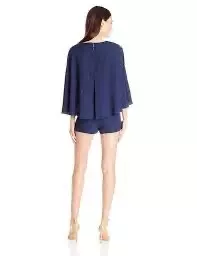 plant/BCBGMAXAZRIA Dark Navy Ink Idina Romper NWT X Small MSRP $248-3-thumbnail