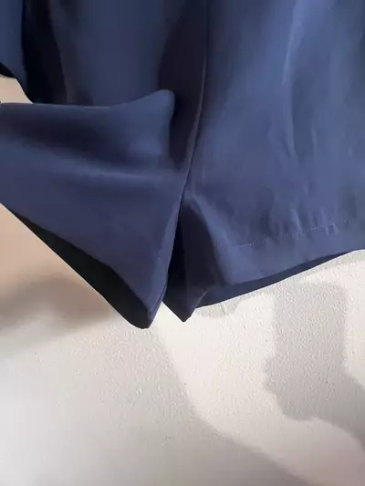 plant/BCBGMAXAZRIA Dark Navy Ink Idina Romper NWT X Small MSRP $248-6-thumbnail