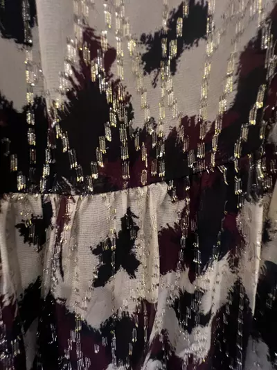 plant/BA&SH Robe Kandy Floral Cut Out Maxi Dress NWT Small MSRP $660-7-thumbnail